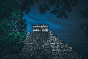 Mystic series Pyramid of Kukulkan in Chichen Itza 