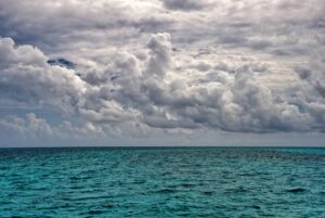 Mystical Maya country Caribbean Sea at Cancun 