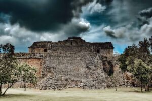 Mystical Maya country Monastery of the Nuns in Chichen Itza 