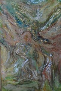 Angels fighting for the Soul of a child 