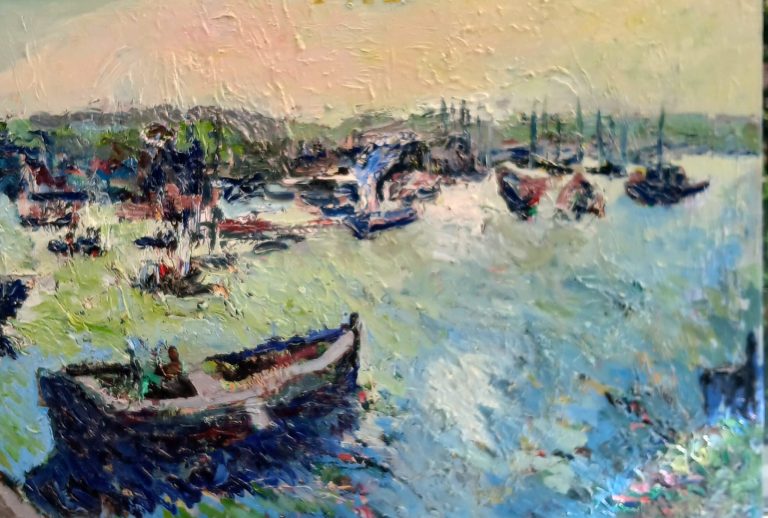 Fishermen at Marshalokk.
