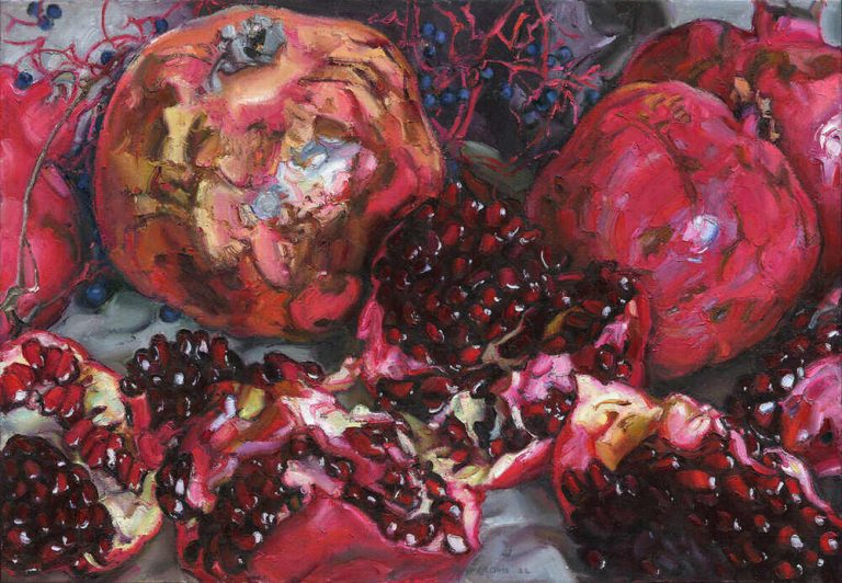 Still Life with Pomegranates 1