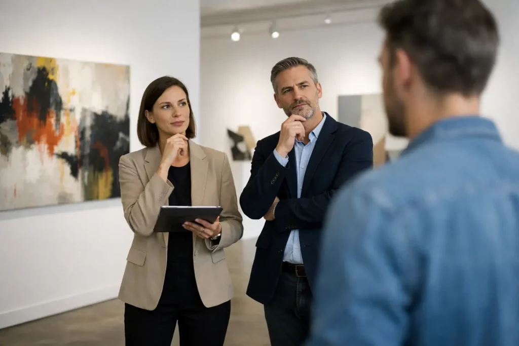 Art Galleries Looking for Artists: What They See