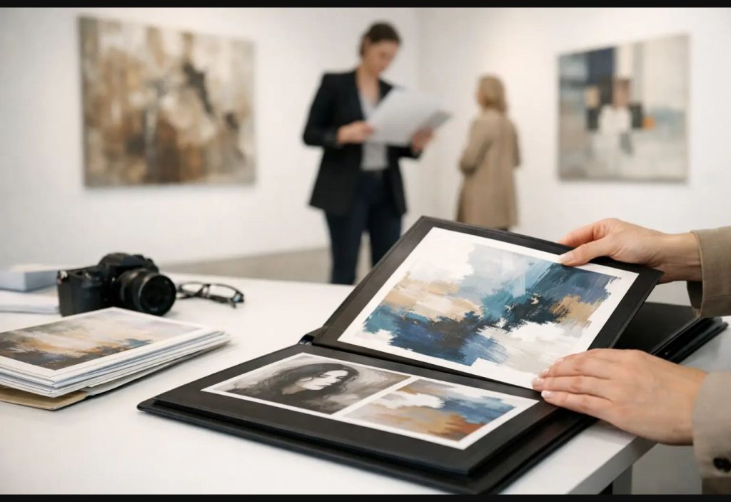 Art Portfolio for Gallery Submission That Works