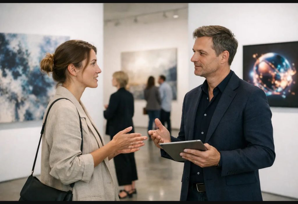 Digital Art Gallery Representation: What It Requires