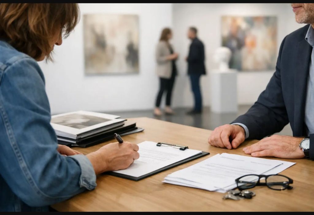 Gallery Consignment Agreement for Artists