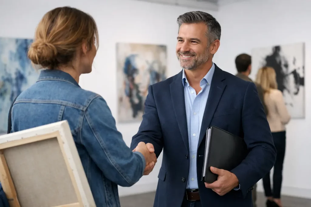 Getting Gallery Representation as an Artist
