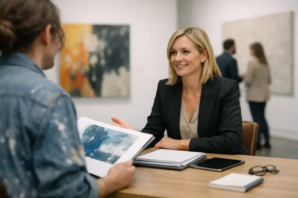 How to Get Represented by an Art Gallery